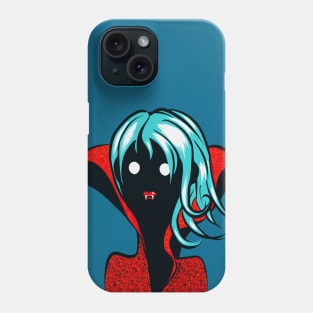 Funny Vampire Girl Character Phone Case