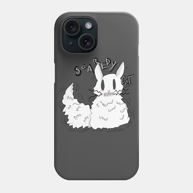 Scaredy Cat Phone Case by TheNeutralDragon