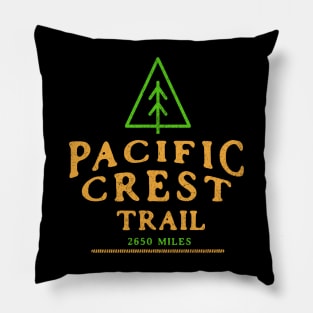 Pacific Crest Trail minimalist design Pillow