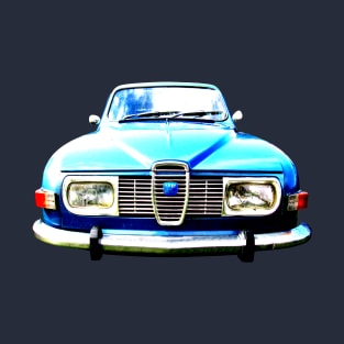 Saab 95 classic car high contrast T-Shirt