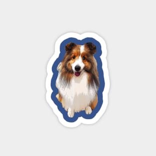 Shetland Sheepdog Sheltie Puppy Dog Magnet