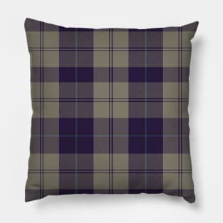 Cunningham Dress Blue Dancers Plaid Tartan Scottish Pillow