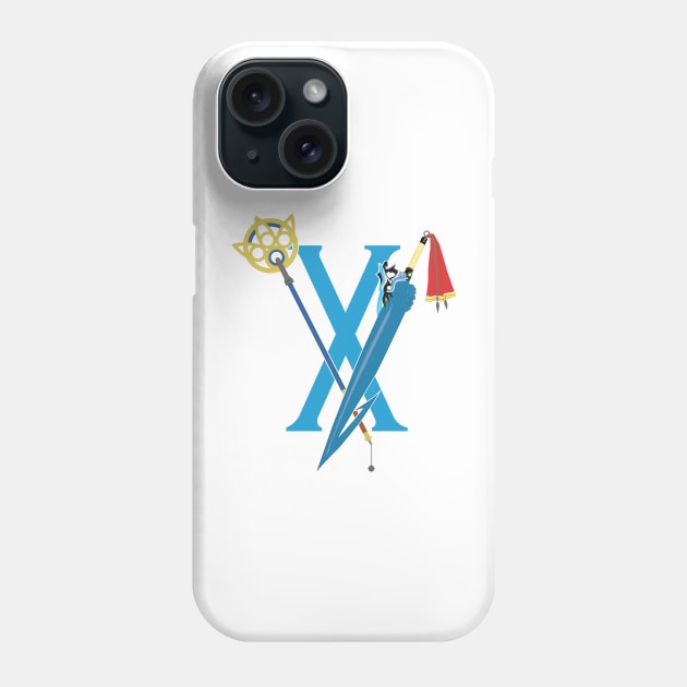 Yuna and Tidus Phone Case by mooglemarket