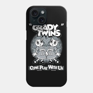 Lil Grady Twins - Creepy Cute - Spooky Goth Horror - Vintage Cartoon Phone Case
