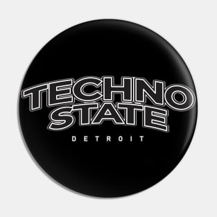 Detroit Techno: Techno State Pin