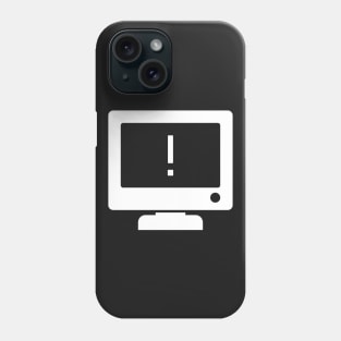 Computer System Warning Phone Case