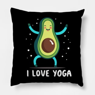 Yoga lover Avacado Pillow