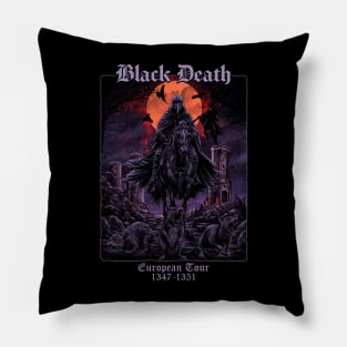 Black Death European Tour Pillow