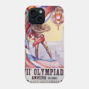 Vintage Travel - Antwerp Phone Case