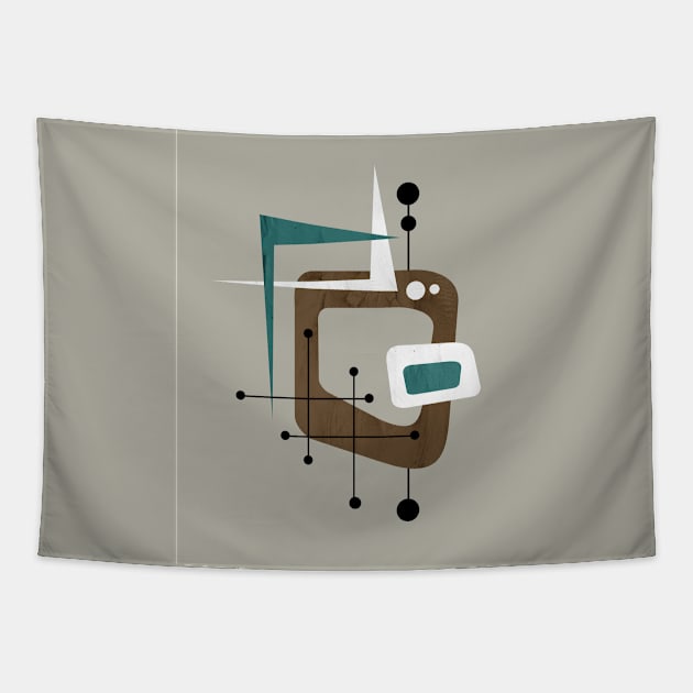 Mid Century Modern 7 Tapestry by Dream Print Designs