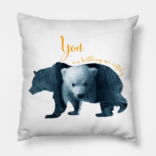 KILLING BEAR Pillow