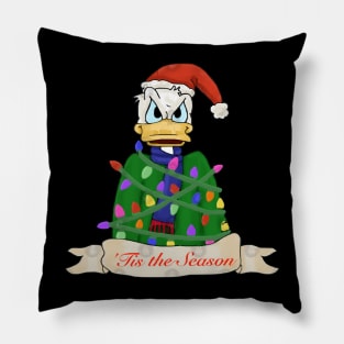 vintage donald animal duck Pillow