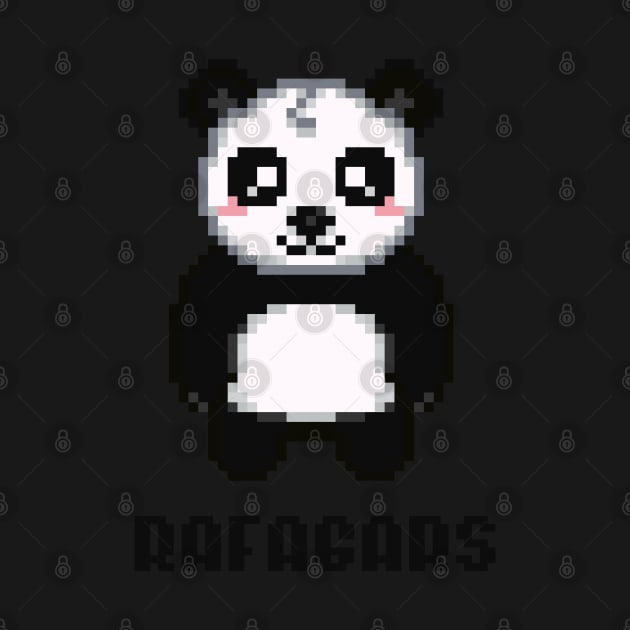 pixel panda by rafagars