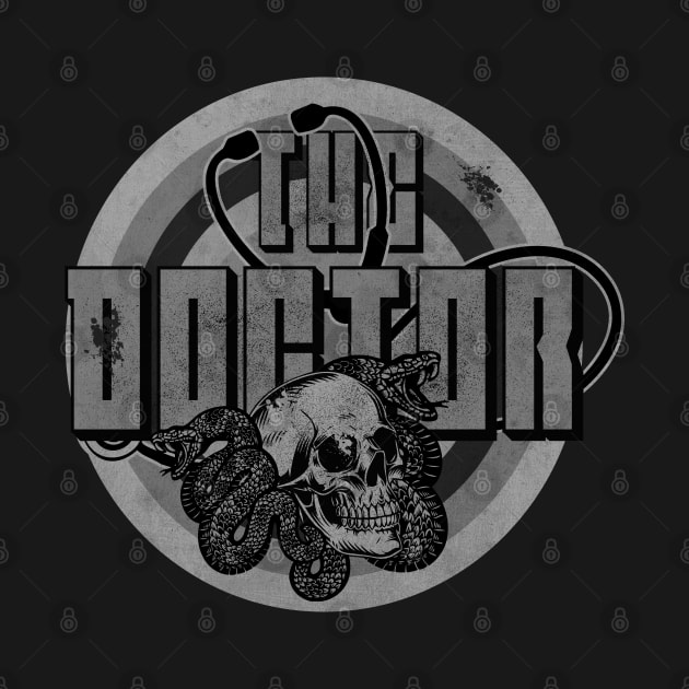 Horror Vintage The Doctor by CTShirts