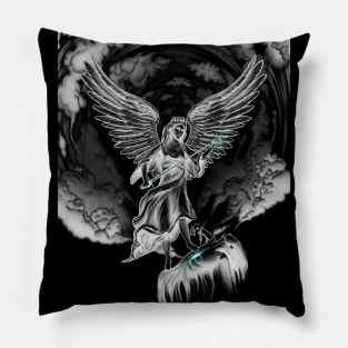 Aphrodite the Goddess of Love Taking a Man's Heart Pillow