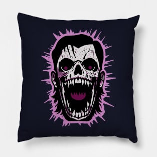 Zombie skull Pillow