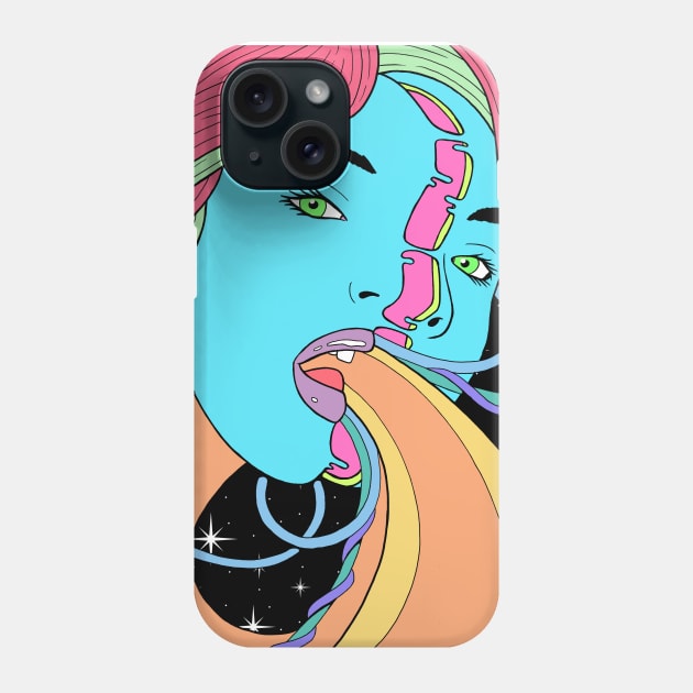 Psychedelic Vibes Phone Case by Woah_Jonny