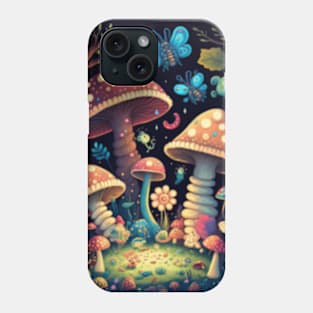 magic mushroom Phone Case