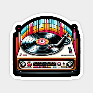 Turntable - Vintage Audio LP Vinyl Record Player lover Magnet