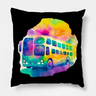 School Bus Pillow