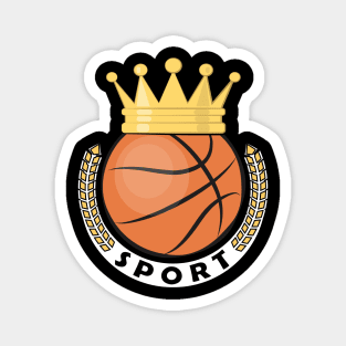 King of Sport - Basketball Magnet