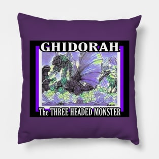 GHIDORAH THE THREE HEADED MONSTER Pillow