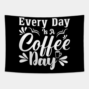 Every Day is Coffee Day Tapestry