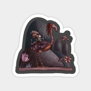 Mechanical Bird Magnet