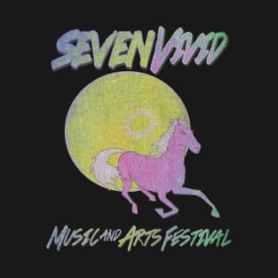 Seven Vivid Music Festival Merch V2 T-Shirt