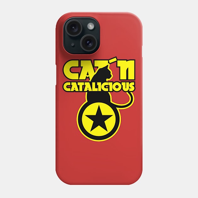 Catn Catalicious Captain Cat Birthday Gift Shirt 2 Phone Case by KAOZ