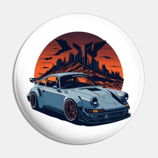 Porsche 911 GT 3 Turbo Classic Car Pin