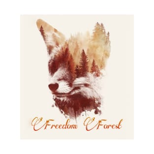 Freedom Forest Fox T-Shirt