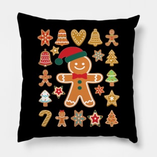 Gingerbread Christmas Pillow