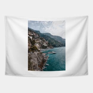 Amalfi Coast, Italy - Travel Photography Tapestry