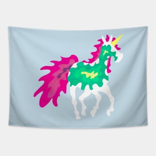 Splattered Unicorn Tapestry