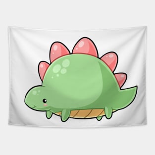 Kawaii dinosaur - stegosaurus Tapestry