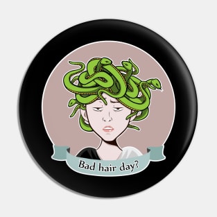 Bad Hair Day Medusa Pin