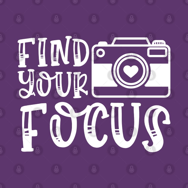 Find Your Focus Camera Photography by GlimmerDesigns