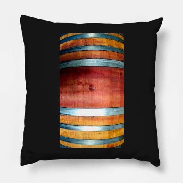 Wine Barrel 2 - by Avril Thomas Pillow by MagpieSprings