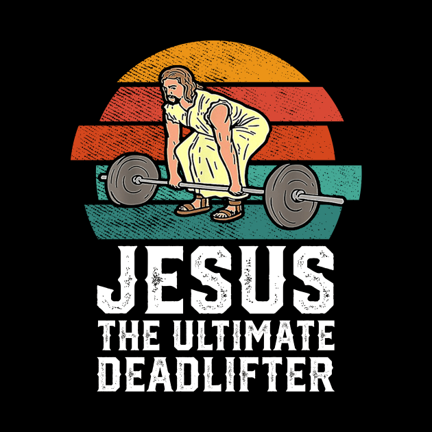 Jesus The Ultimate Deadlifter Workout Tank For Women, Workout Shirt, Gym Shirt & Gifts by Saad Store 