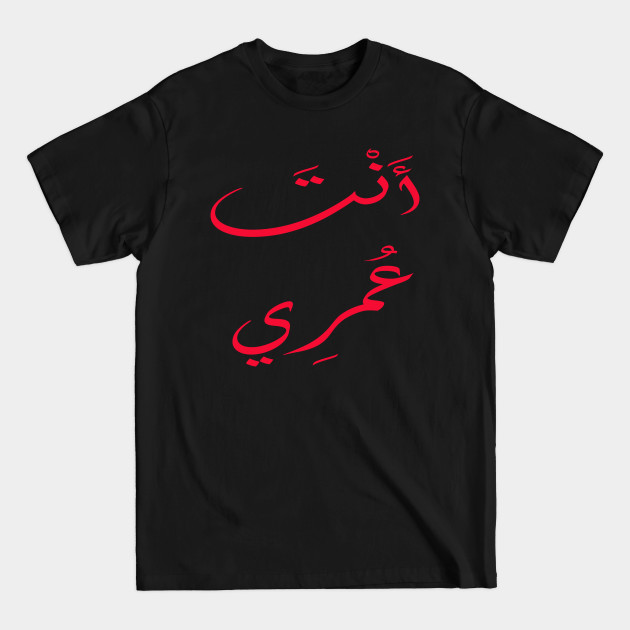 Disover you are my life " ENTA OMRI " - Calligraphy - T-Shirt