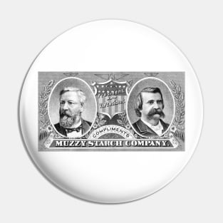 1884 Blaine and Logan Presidential Campaign Pin