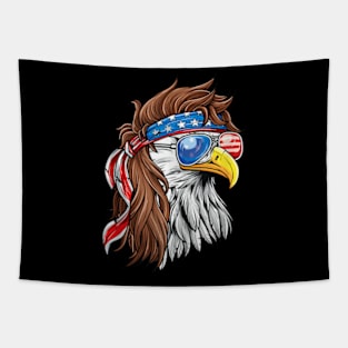 Merica - Patriotic Usa Eagle Of Freedom - 4Th Of July Tapestry