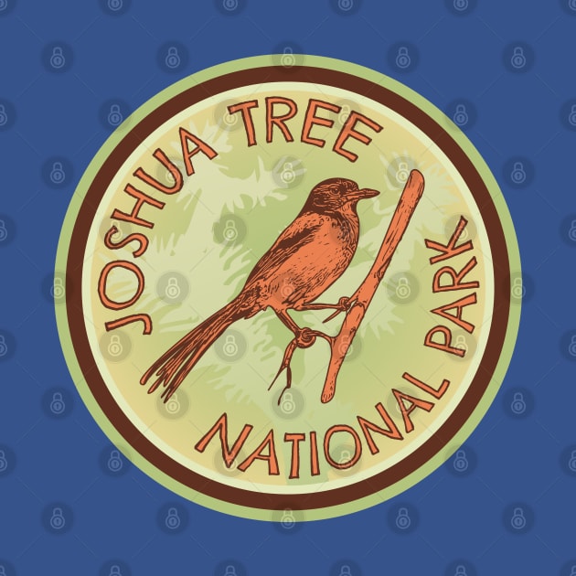 Joshua Tree Western Scrub Jay Logo by Spatium Natura