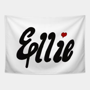 Top 10 best personalised gifts 2022  - Ellie-personalised,personalized name with red heart Tapestry