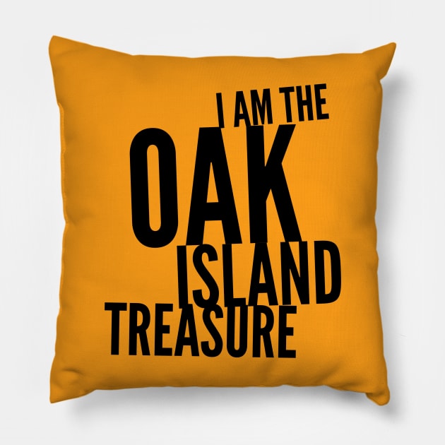 The Oak Island Treasure Pillow by OakIslandMystery