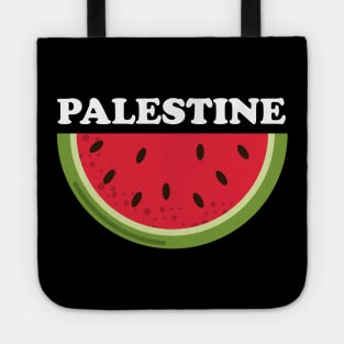 palestine watermelon Tote