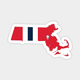 New England Football (Alternate) Magnet