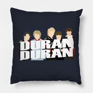 Duran Duran Silhouette A3 Pillow