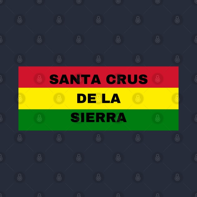 Santa Crus de la Sierra City in Bolivian Flag Colors by aybe7elf